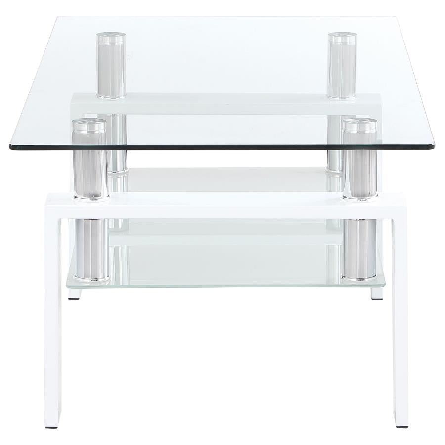 Dyer White Coffee Table