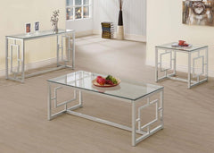 Merced Silver Coffee Table