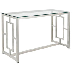 Merced Silver Sofa Table