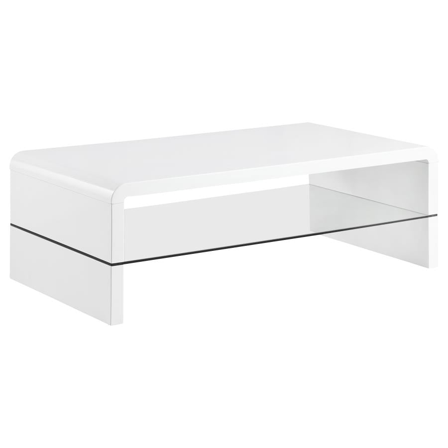 Airell White Coffee Table