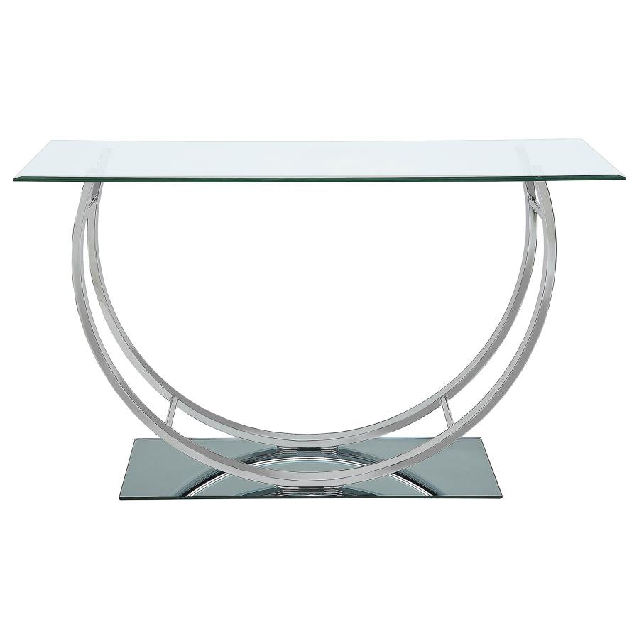 Danville Silver Sofa Table