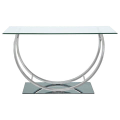 Danville Silver Sofa Table