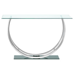 Danville Silver Sofa Table