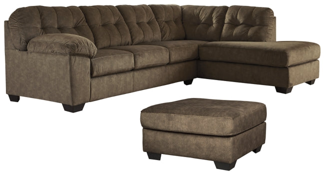 Accrington 2-Piece Sectional with Ottoman - PKG001585