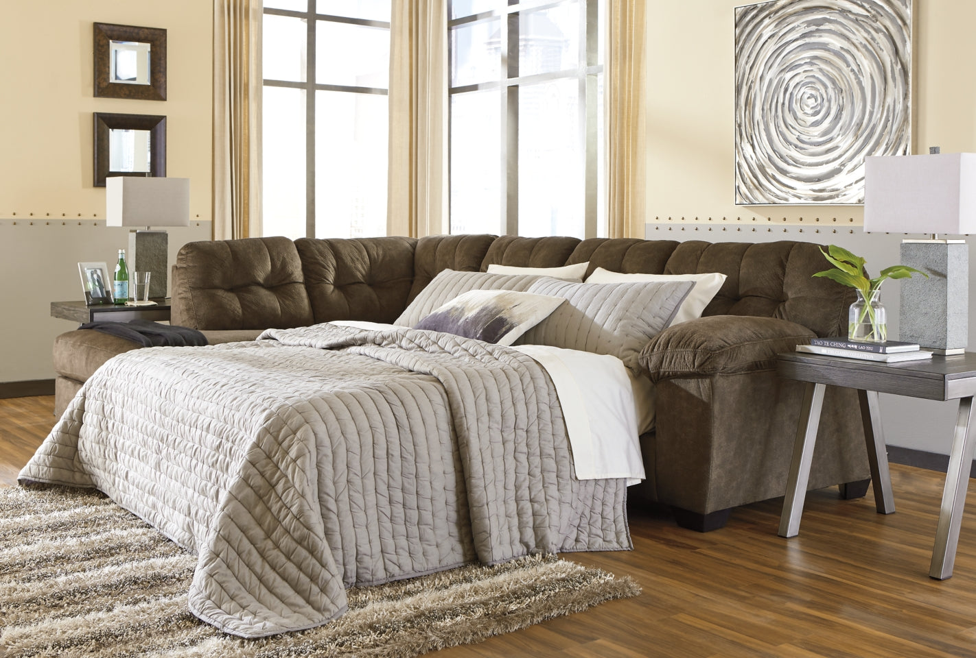 Accrington 2-Piece Sectional with Ottoman - PKG001584