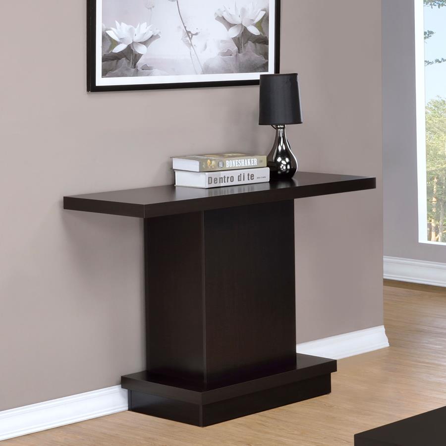 Reston Brown Sofa Table