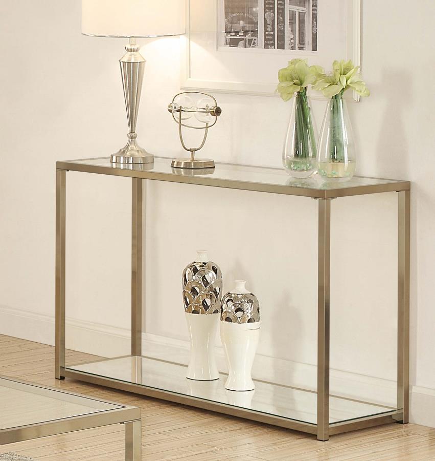 Cora Gold Sofa Table