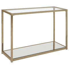 Cora Gold Sofa Table