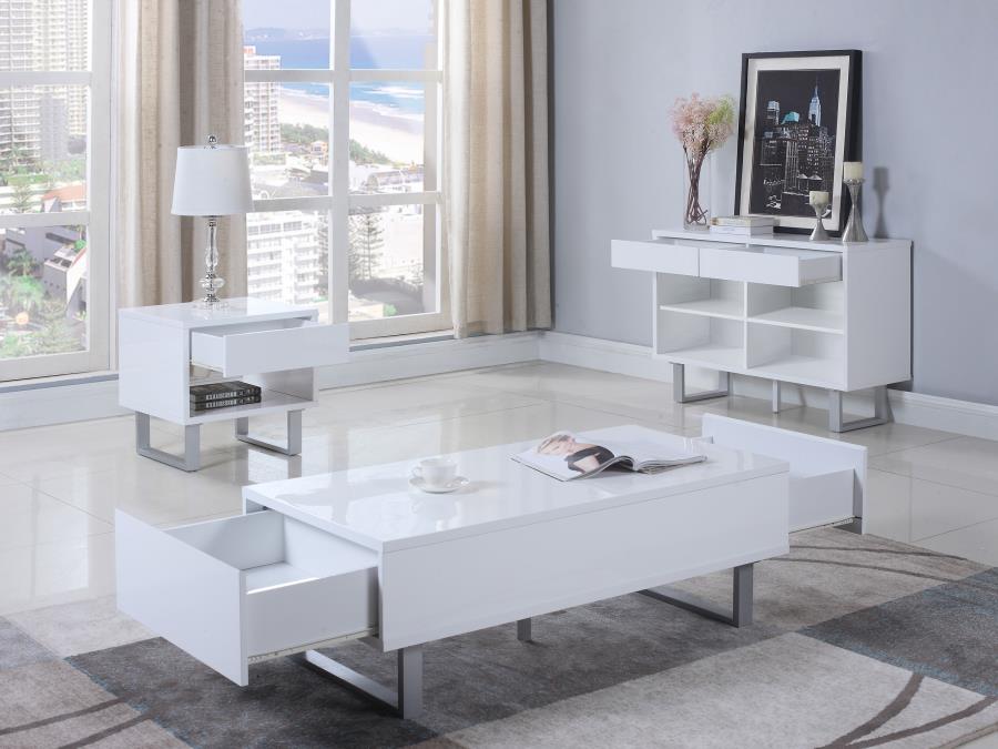 Atchison White Coffee Table