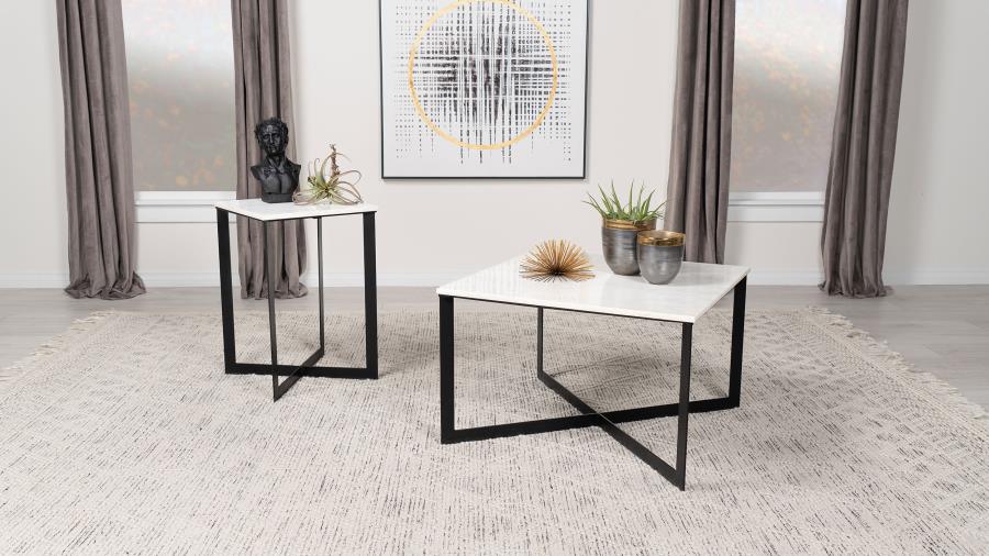 Tobin White Coffee Table