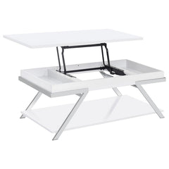 Marcia White Lift Top Coffee Table