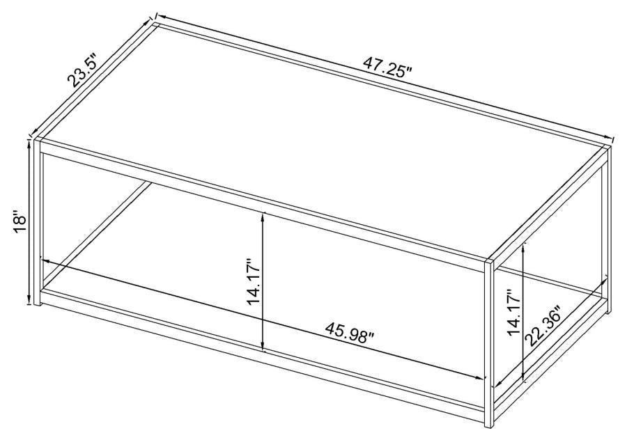 Beckley Grey Coffee Table