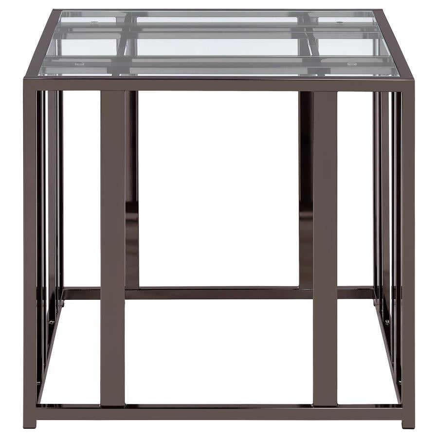 Adri Black End Table