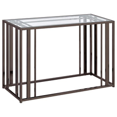 Adri Black Console Table