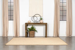 Odilia Brown Console Table