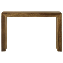 Odilia Brown Console Table