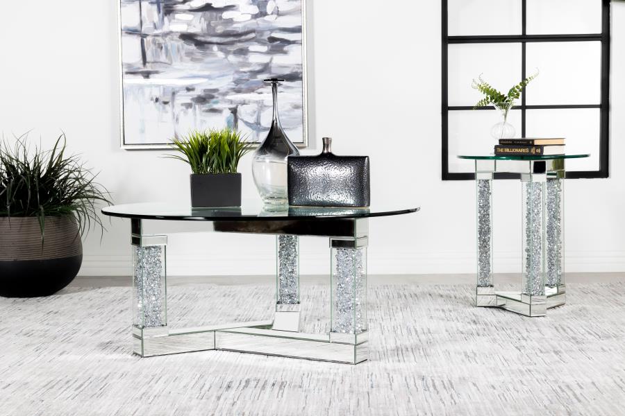 Octave Silver Coffee Table