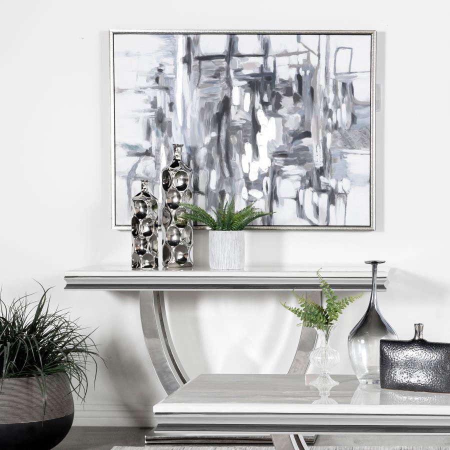 Kerwin White Sofa Table