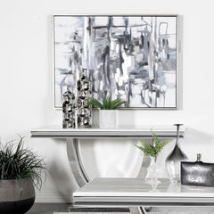 Kerwin White Sofa Table