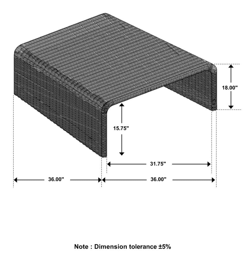 Juanita Brown Coffee Table