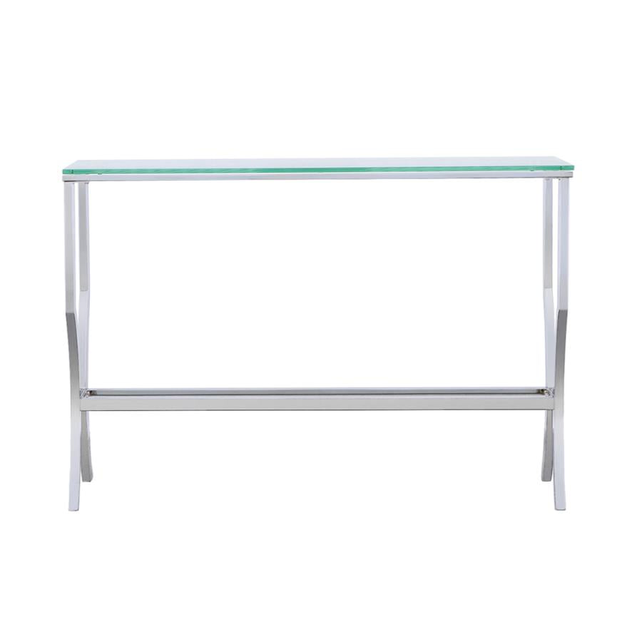 Saide Silver Sofa Table