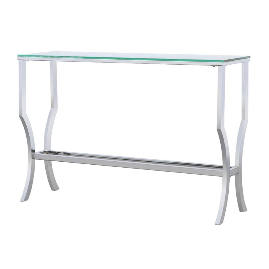 Saide Silver Sofa Table