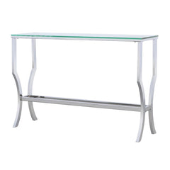 Saide Silver Sofa Table