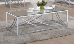 Lille Silver Coffee Table
