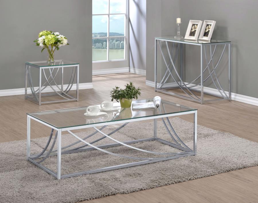 Lille Silver Sofa Table