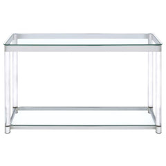 Anne Silver Sofa Table