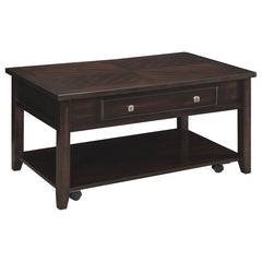 Bradford Brown Lift Top Coffee Table