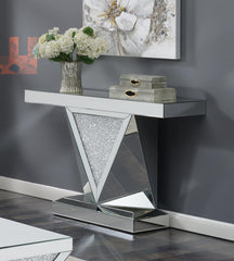 Amore Silver Sofa Table