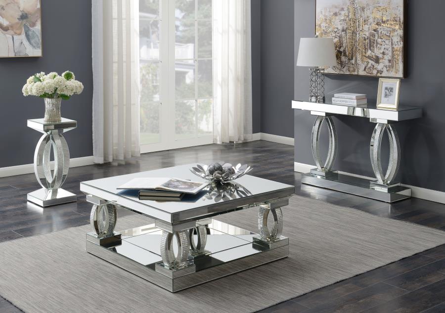 Amalia Silver End Table