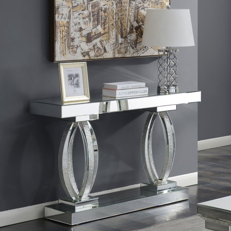 Amalia Silver Sofa Table