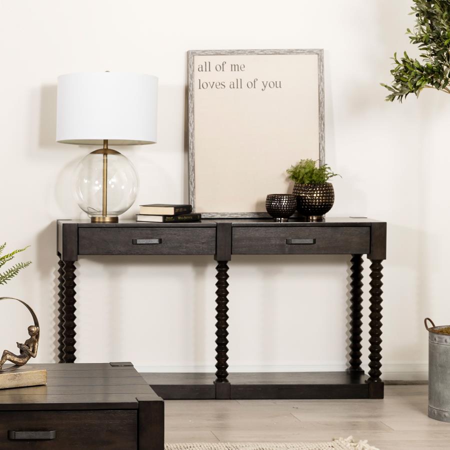 Meredith Brown Sofa Table