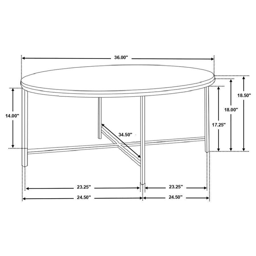 Ellison White Coffee Table