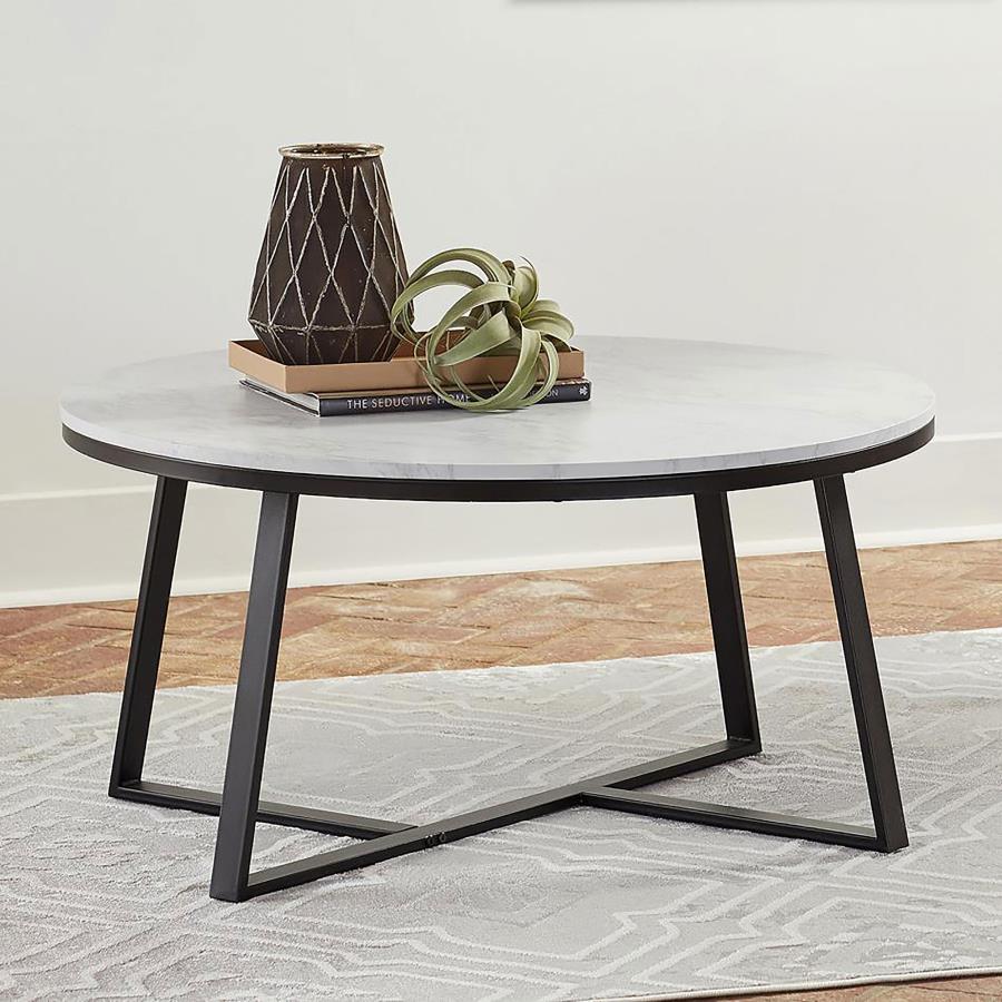 Hugo White Coffee Table