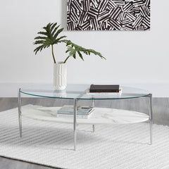 Cadee White Coffee Table