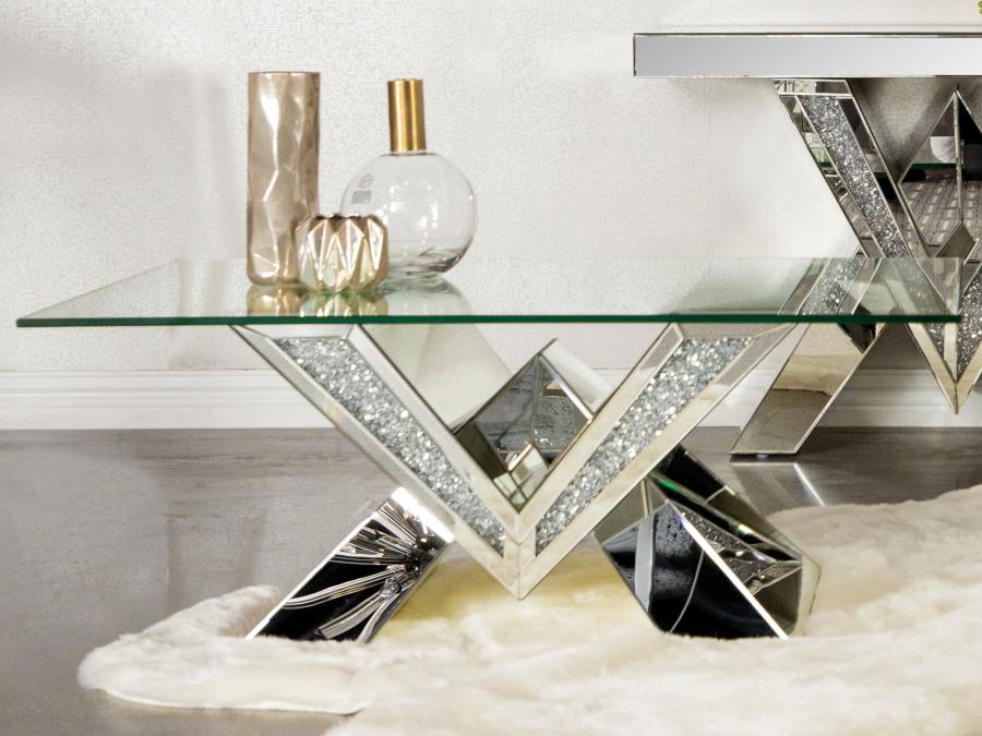 Taffeta Silver Coffee Table