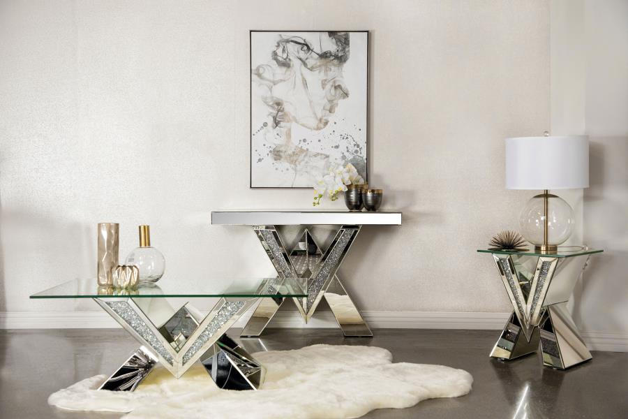 Taffeta Silver Coffee Table