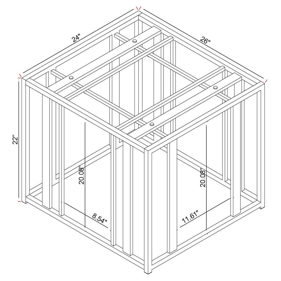 Adri Gold End Table