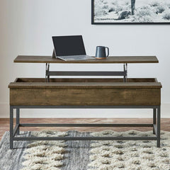 Byers Brown Lift Top Coffee Table