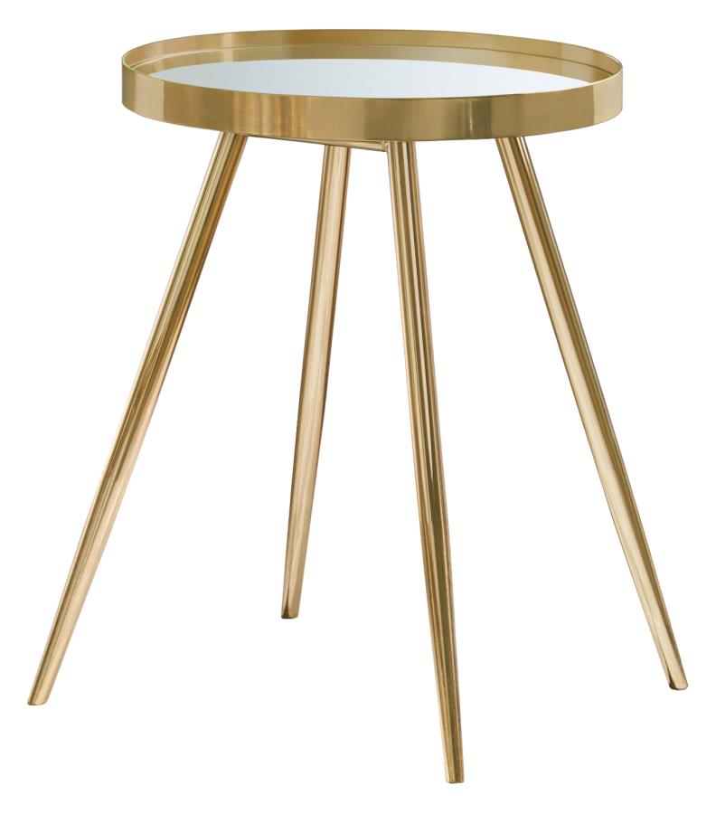 Kaelyn Gold End Table
