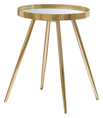 Kaelyn Gold End Table