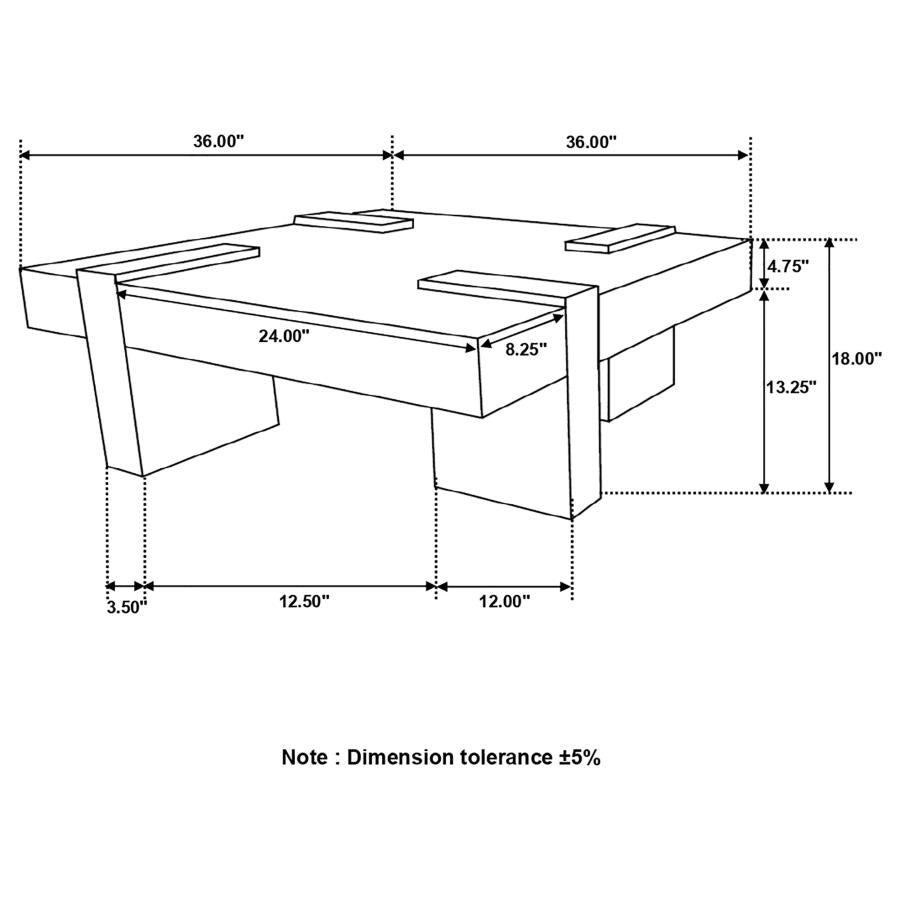 Samira Brown Coffee Table