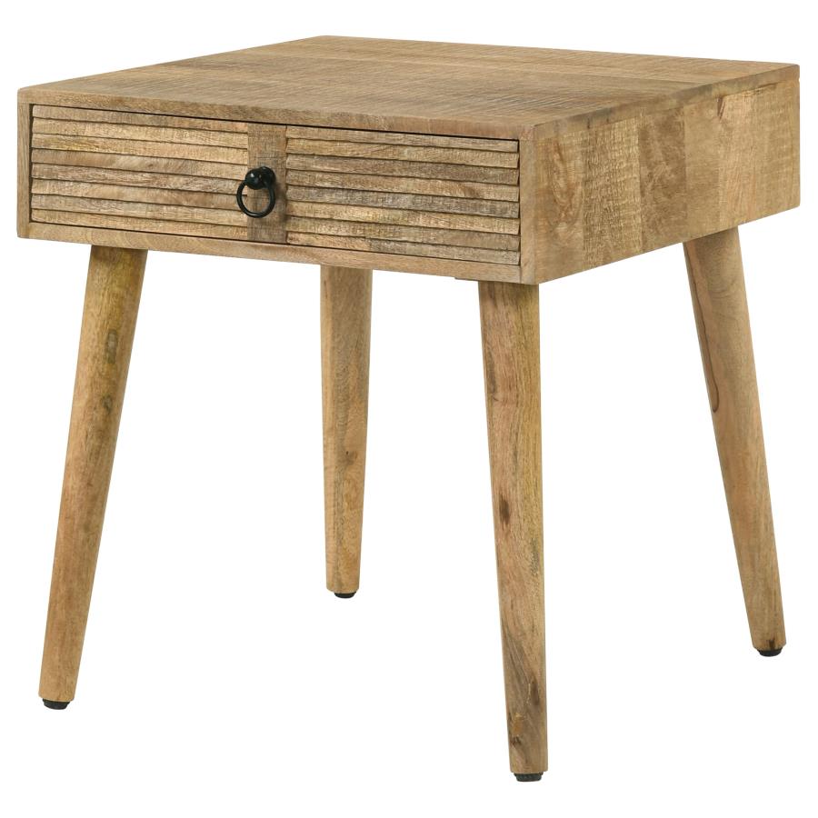 Zabel Brown End Table