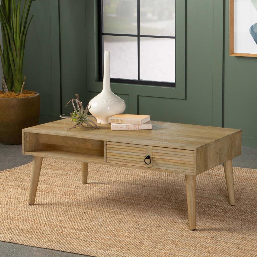 Zabel Brown Coffee Table