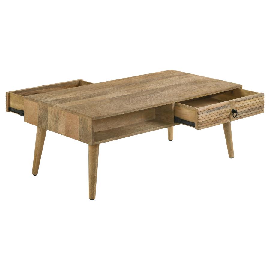Zabel Brown Coffee Table