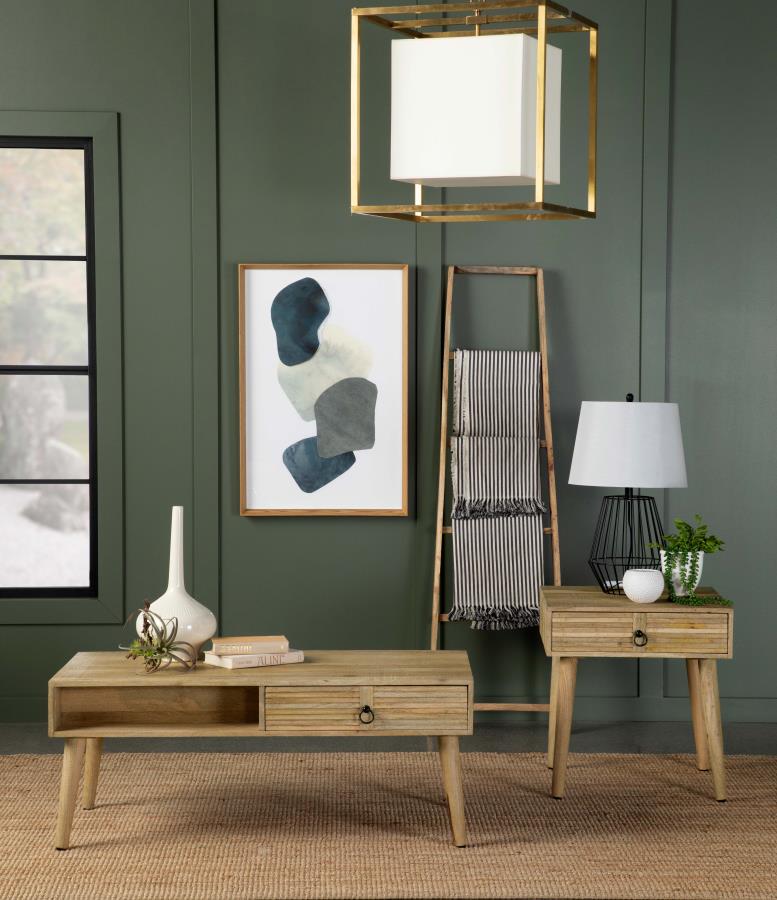 Zabel Brown Coffee Table