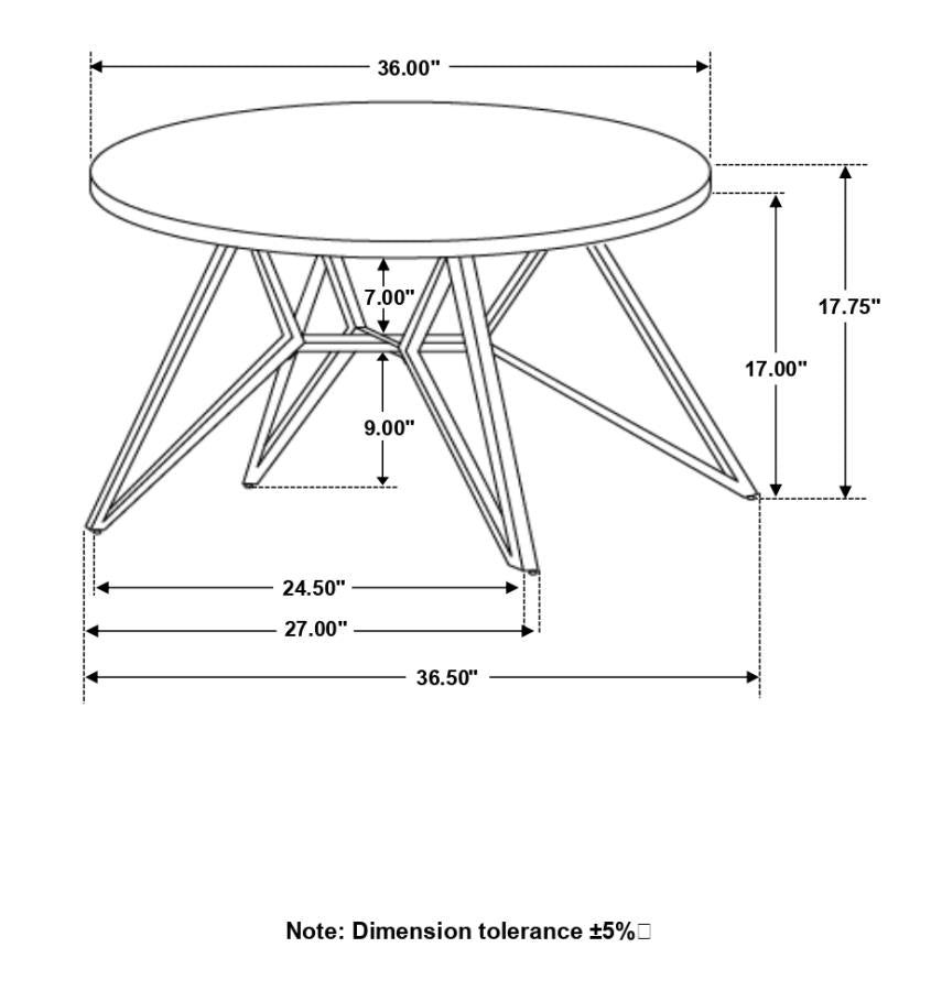 Hadi Grey Coffee Table